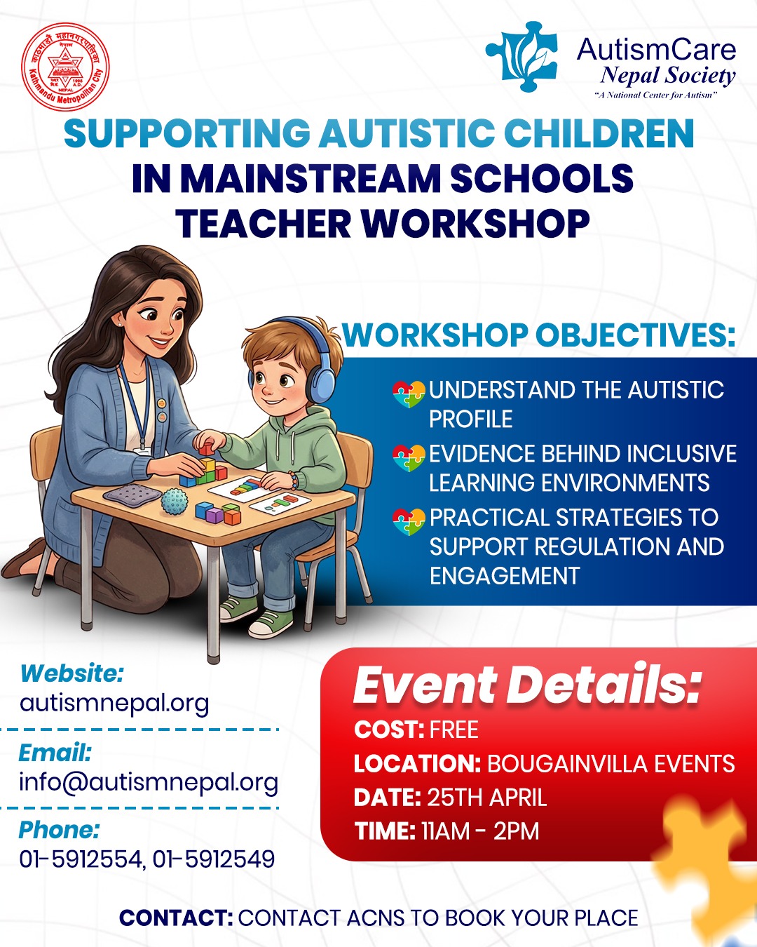 Supporting Autism Children In Mainstream Schools Teacher Workshop