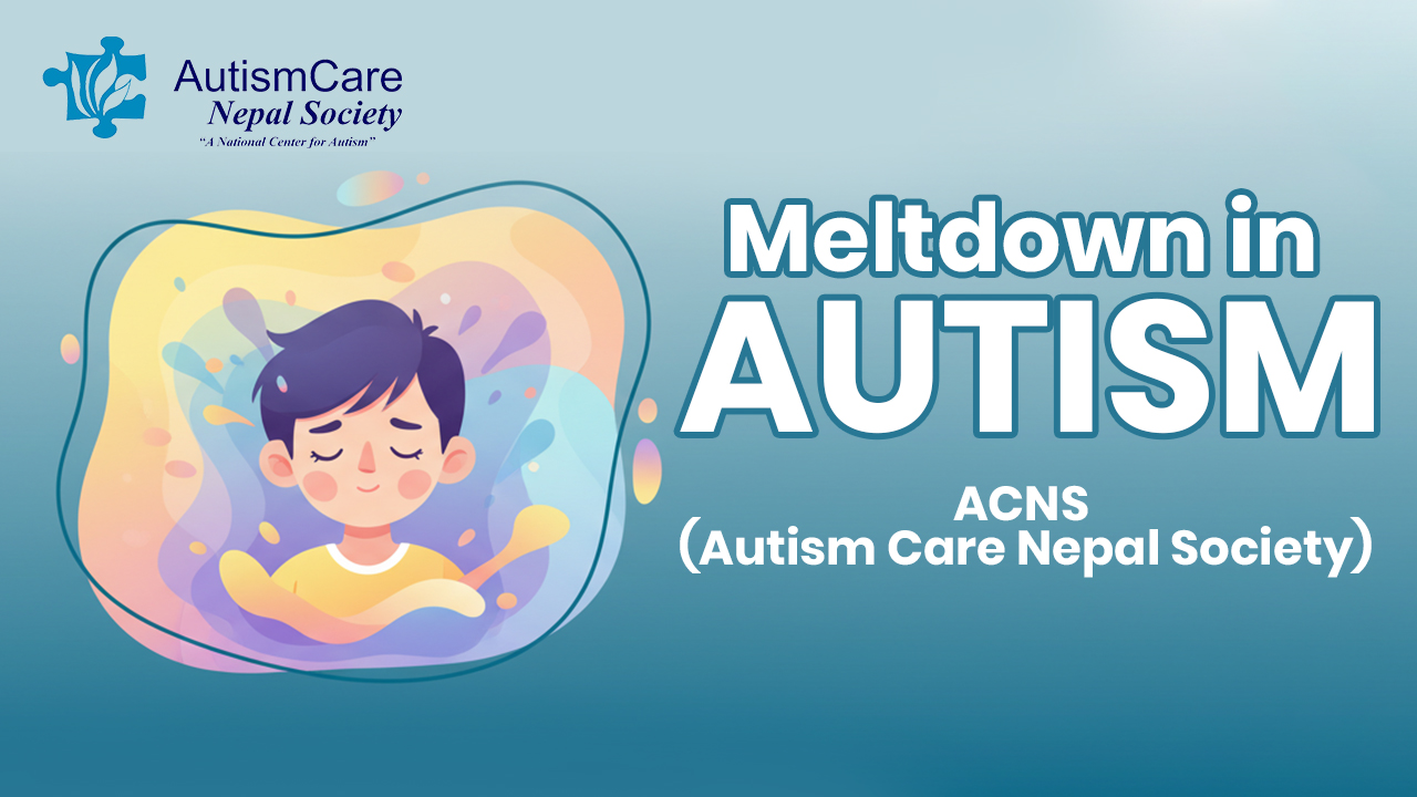 Meltdown in Autism | ACNS (Autism Care Nepal Society)